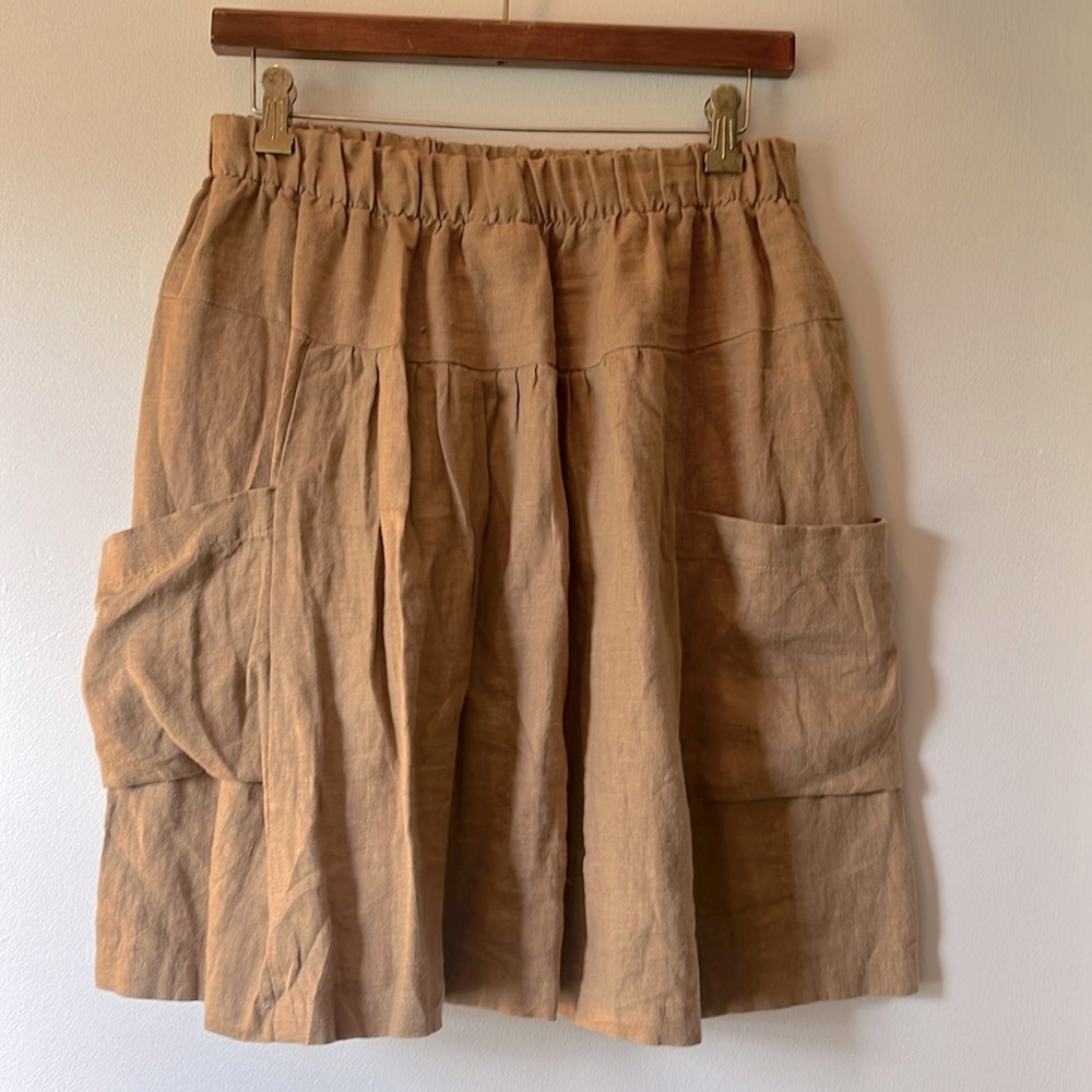 Conscious Clothing linen skirt size XL